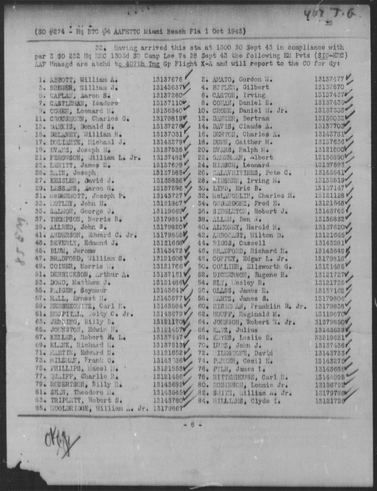 scanned record