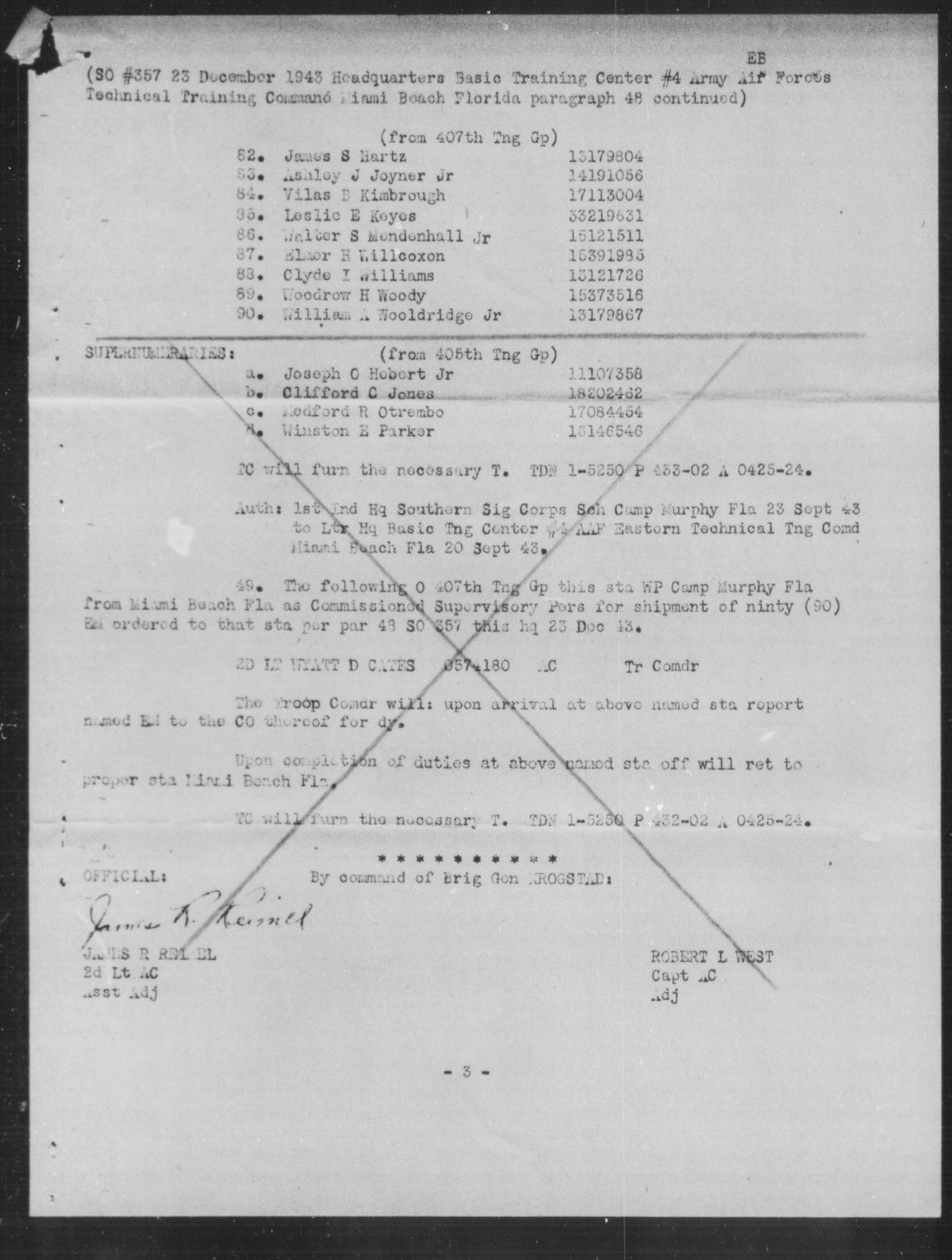 scanned record