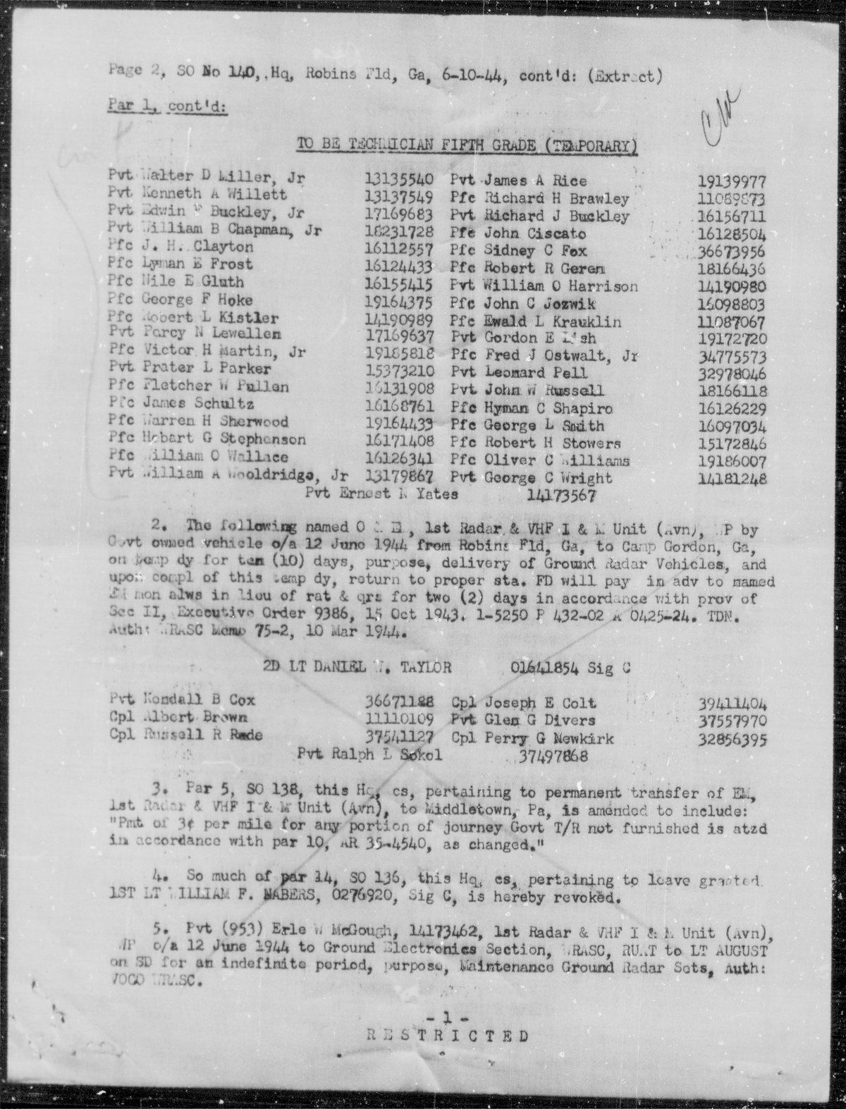 scanned record