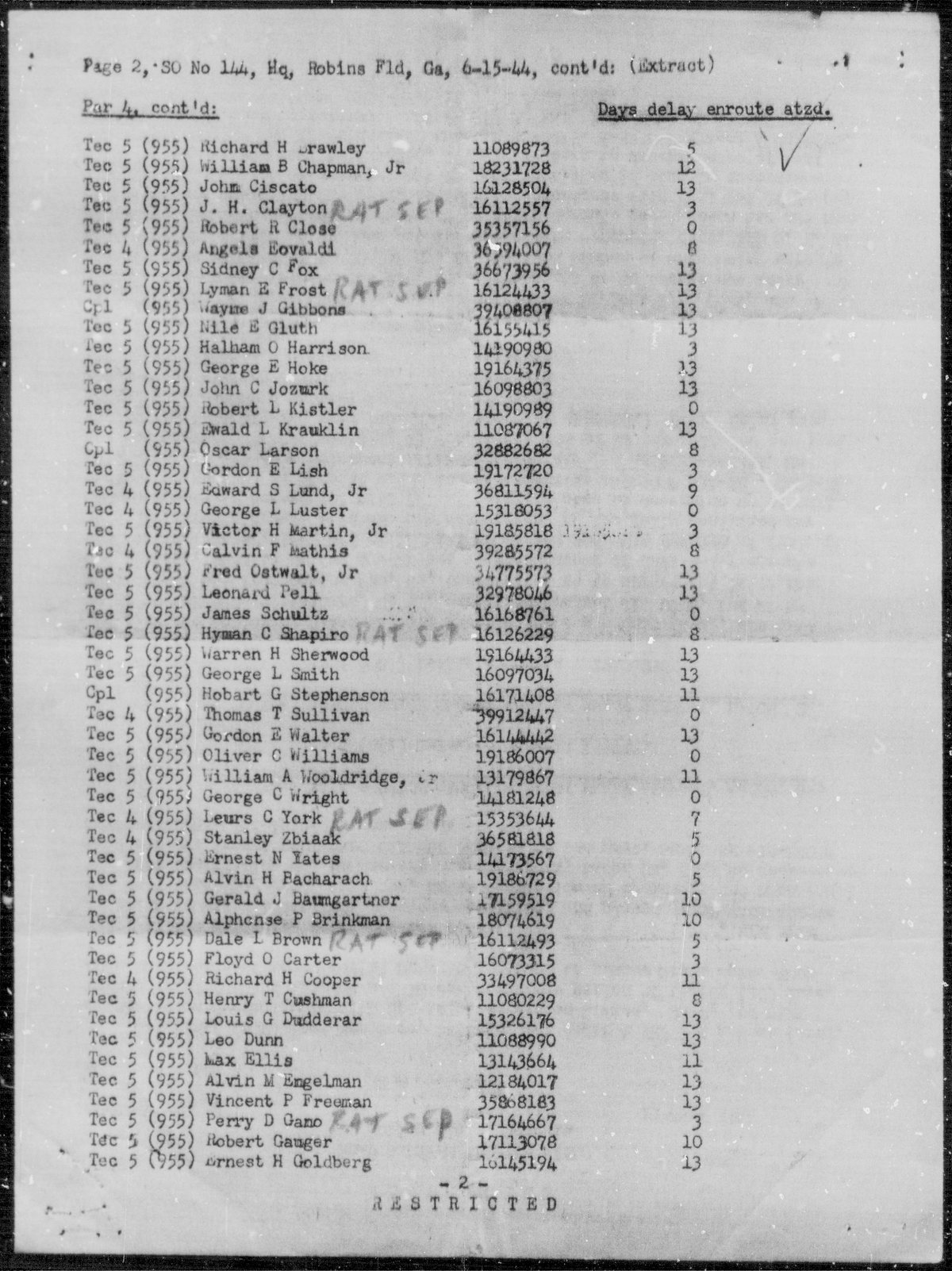 scanned record
