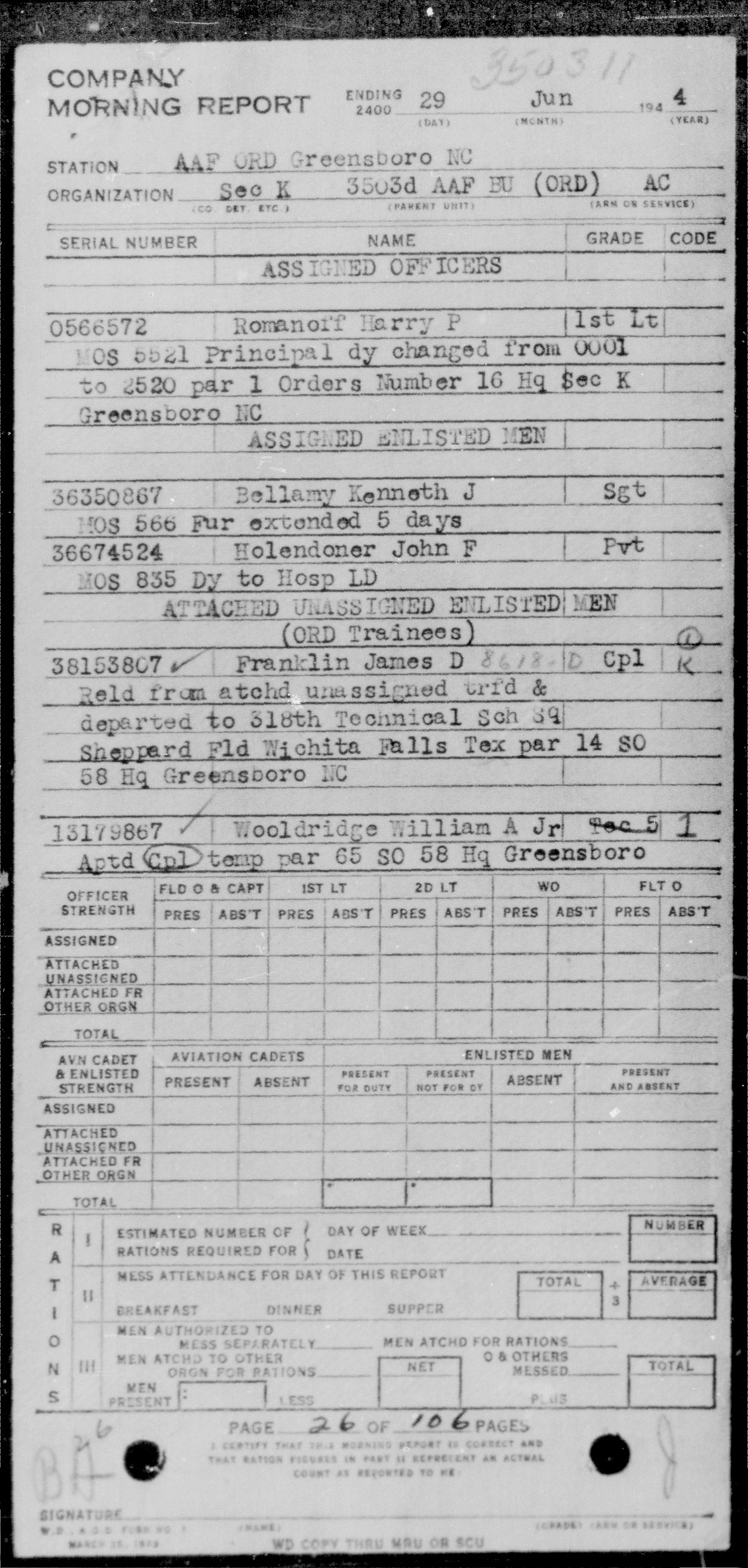 scanned record