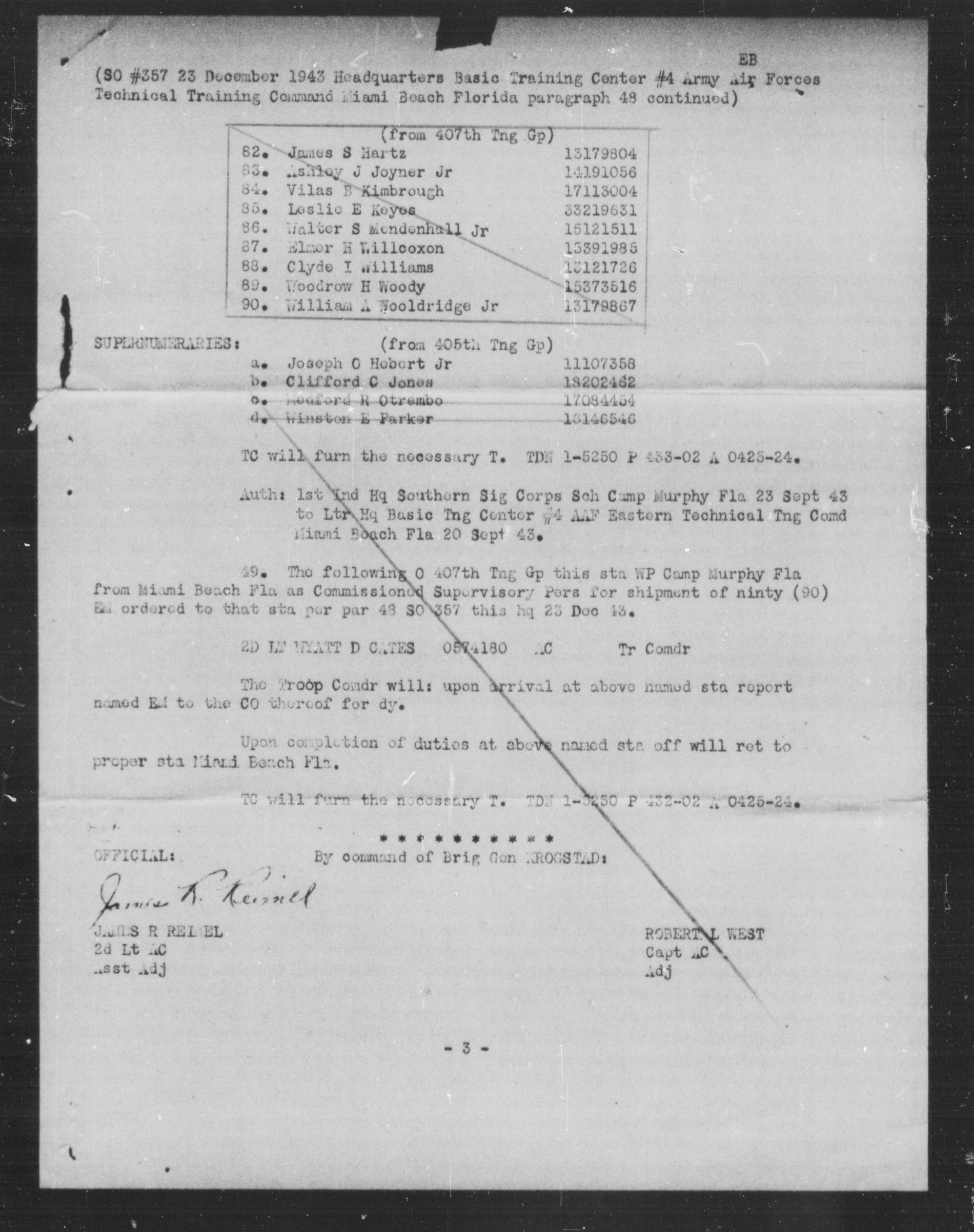 scanned record