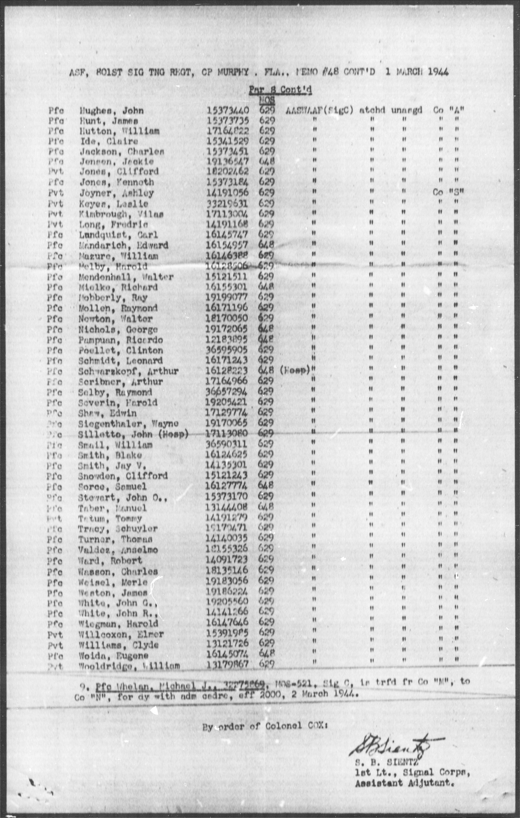 scanned record