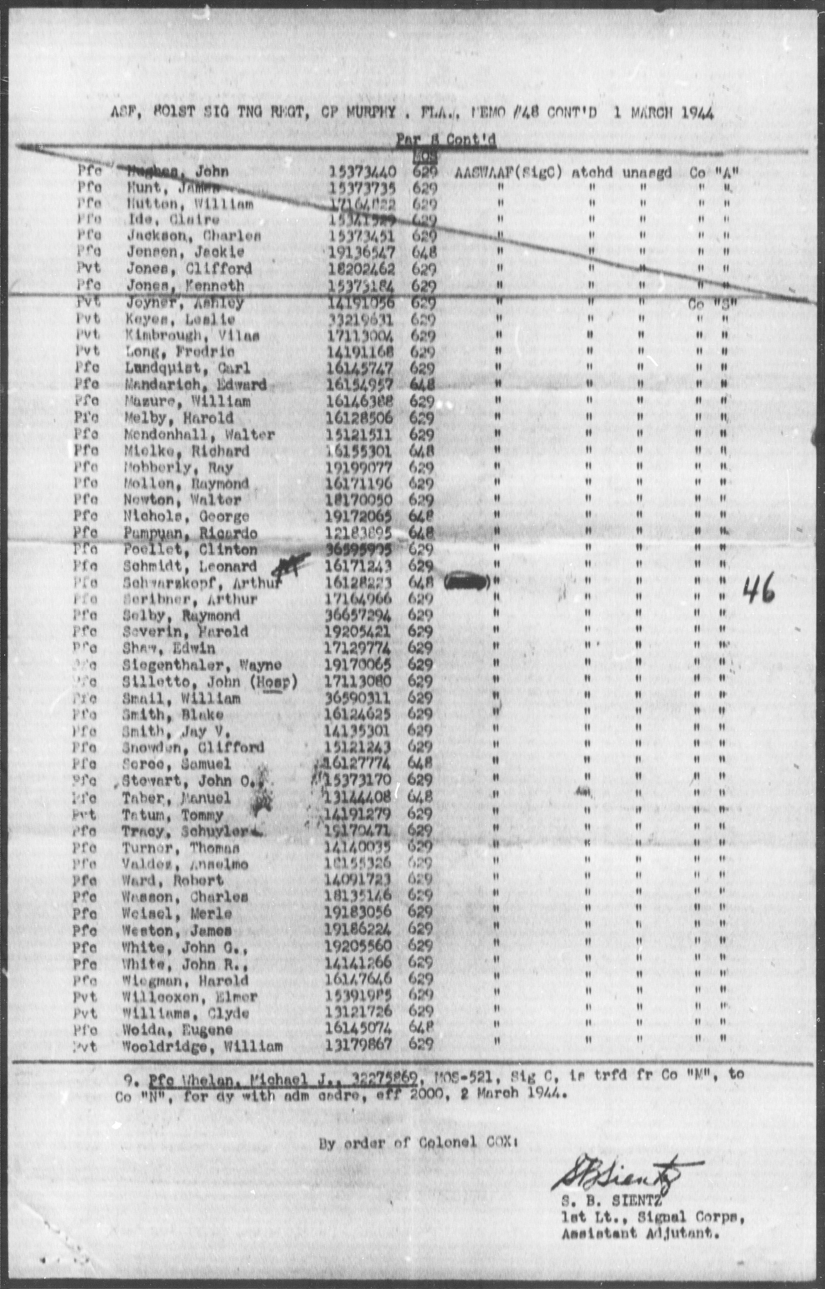 scanned record